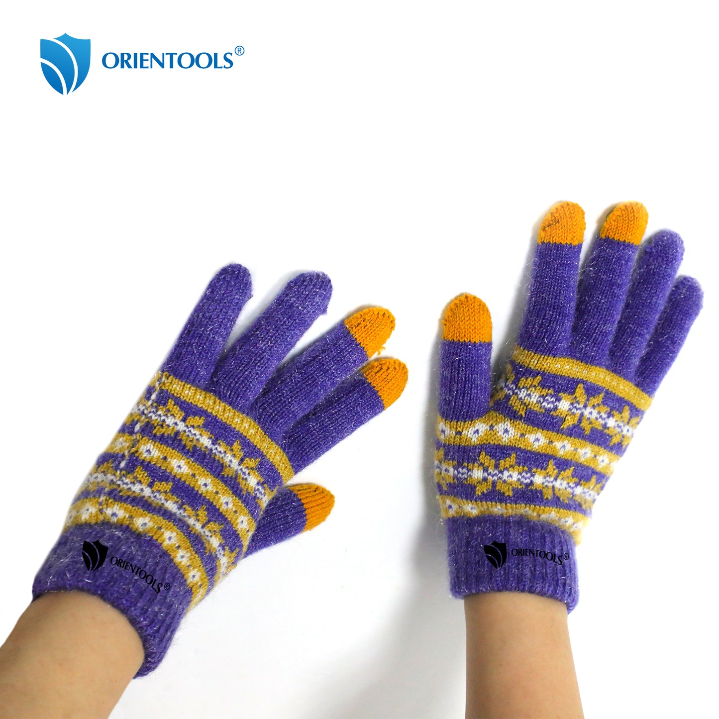 Winter wool gloves