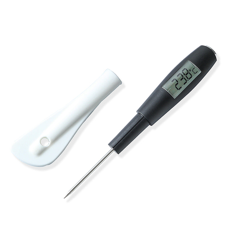 ORIENTOOLS Candy Thermometer, Digital Spatula Thermometer with Food Grade Silicone Spatula Stirring Attachment, for Chocolate Jams Food Cooking Baking BBQ, FDA, ROHS