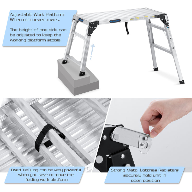 Portable Folding Aluminum Step Ladder