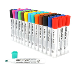 Dry Erase Markers, Bulk Pack of 52 (with Chisel Tip) – orientools