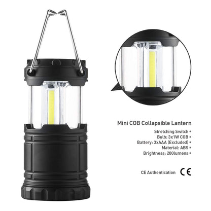 200 Lumens Collapsible COB LED Camping Lantern