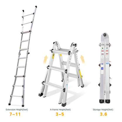 Model 13-Foot Durable and Multi-Purpose Ladder