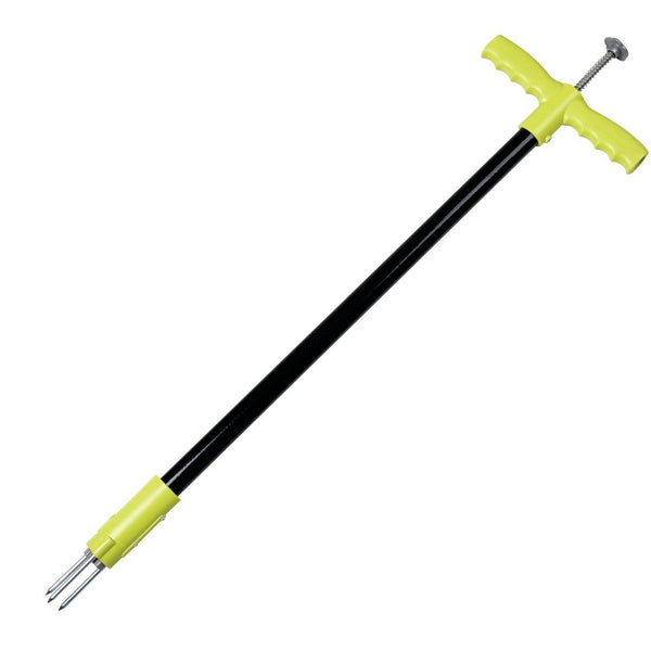 Garden Weeder, Stand-up Steel Twist Hand Dandelions Remover Tool with 3 Claws