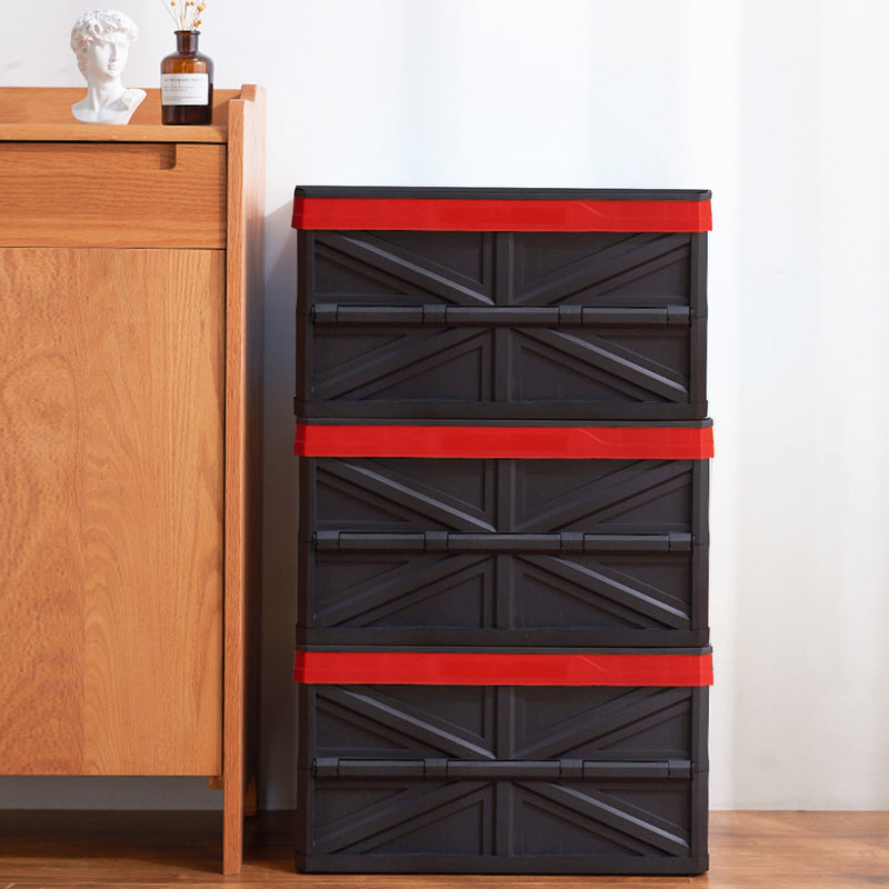ORIENTOOLS Collapsible Storage Crate, Suitable for Spaces Like Home, Office, Truck, Etc.